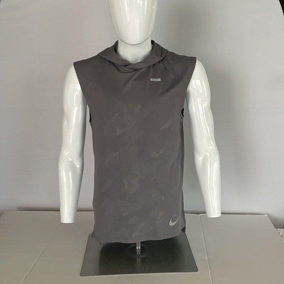 Nike Dr Fit Sleeveless Hoodie Size Small - Picture 2 of 14